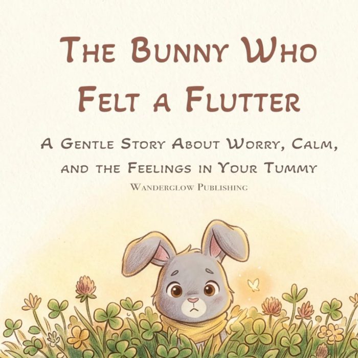 The Bunny Who Felt a Flutter cover