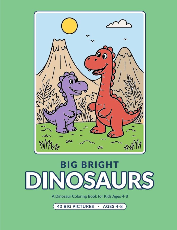 Big Bright Dinosaurs cover
