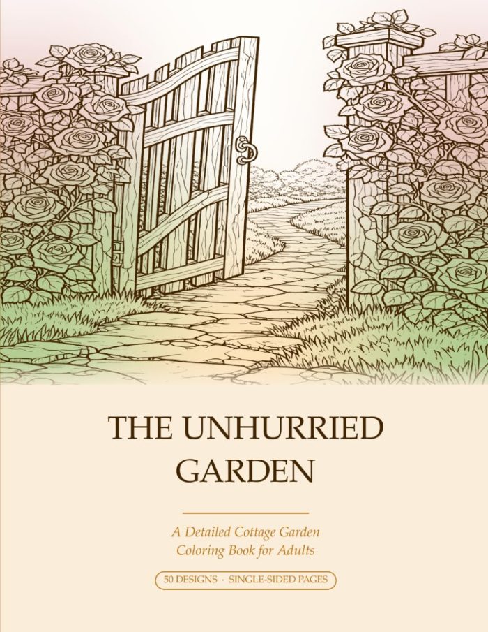 The Unhurried Garden cover
